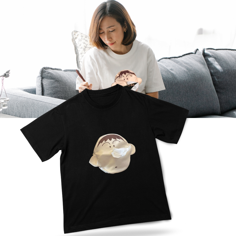 3D Shin Chan Carry Paper Shirt - Ozerty