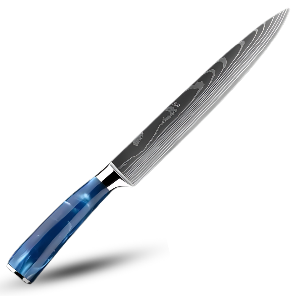 Ocean Blue Japanese Knives -Sujihiki - Slicing Knife 8 inch/19 cm - Ozerty
