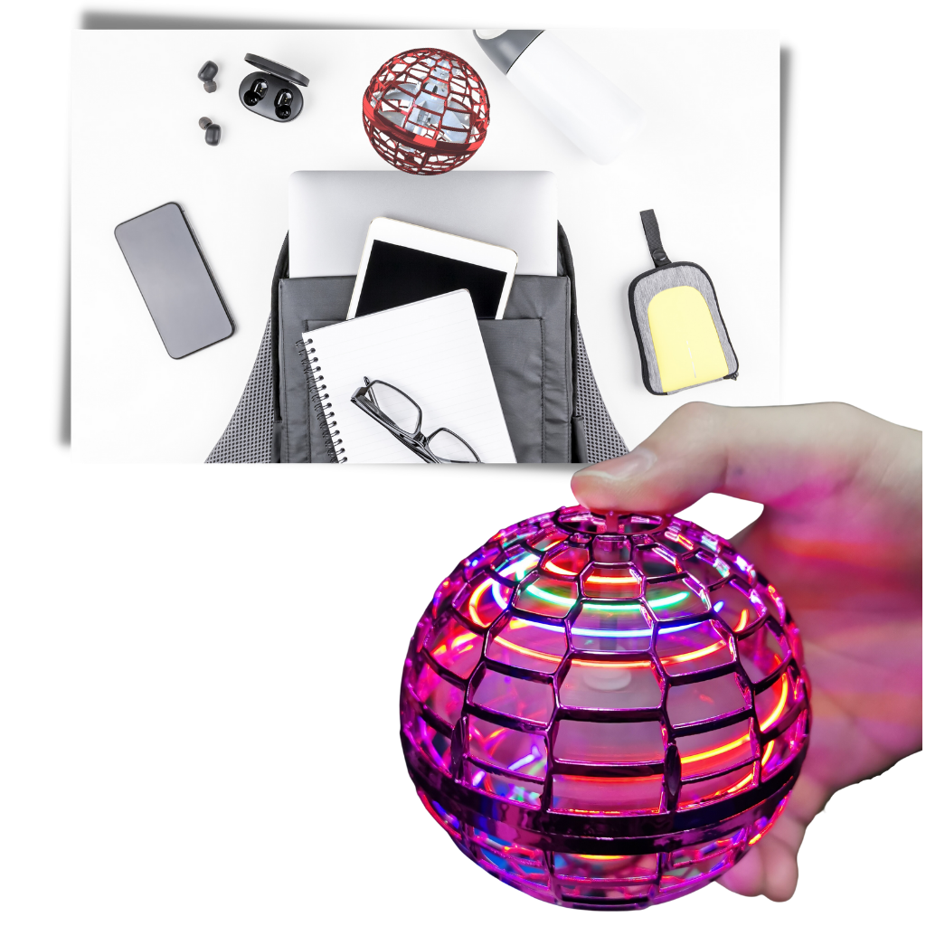 Hovering ball toy